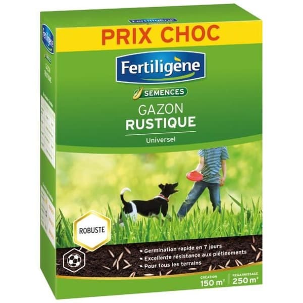 FERTILIGENE Gräs Rustik Universell - 3,75 kg