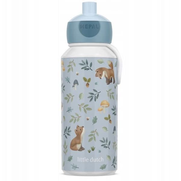 Isolerad flaska - U-GROW - POP-UP CAMPUS - 400 ML - Skogsvänner - Barn