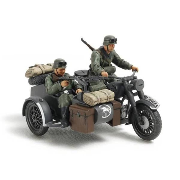 1/48 modell: Tysk sidovagn