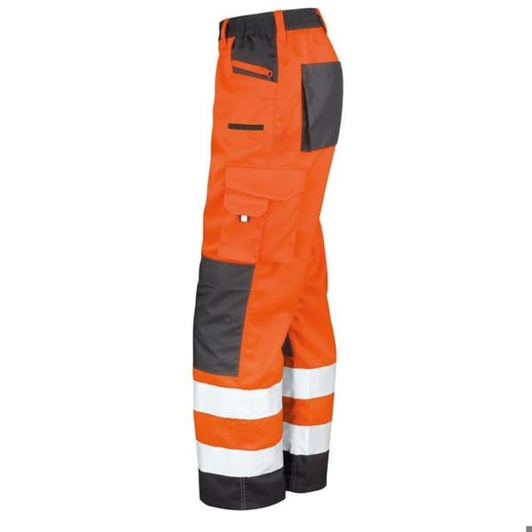 Säkerhets cargobyxor - Result - Dam - Stretch - Hållbar - Reflekterande band