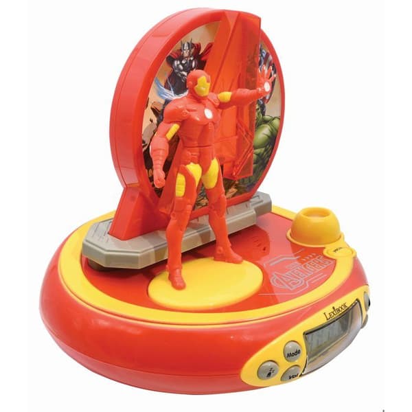 Avengers väckarklocka med Iron Man i 3D