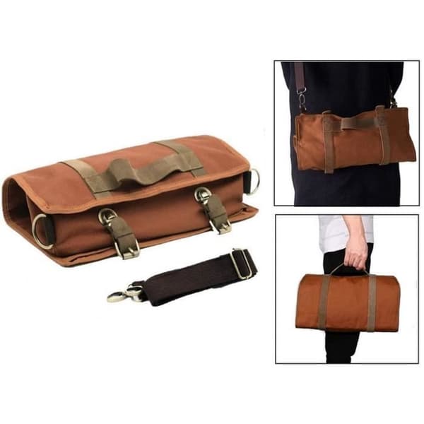 Canvas Bartender Bag - Material i rostfritt stål