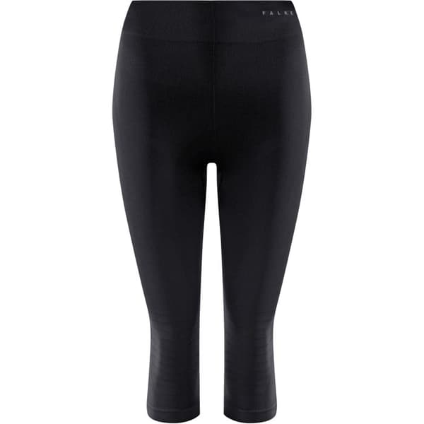 Legging 3/4 dam Falke Warm - svart