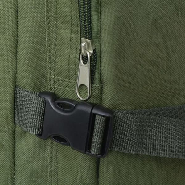 vidaXL Army Style Ryggsäck 65 L Grön