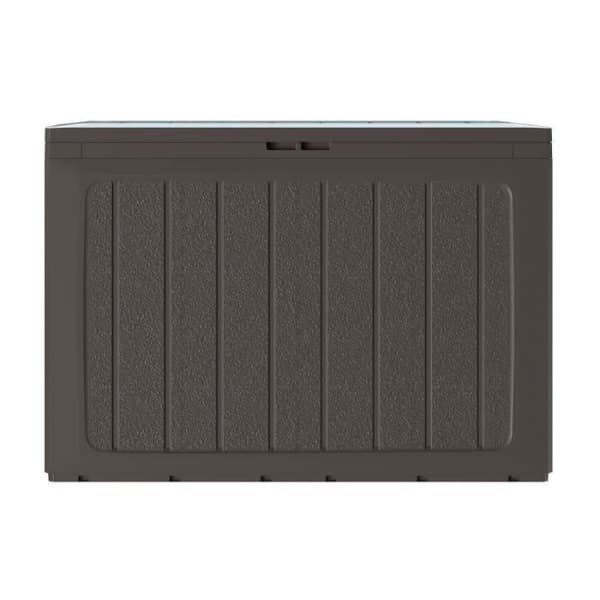 Prosperplast Låsbar trädgårdslåda 190L umbra Boardebox