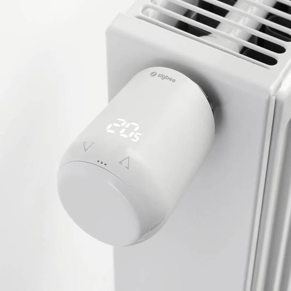 Elektronisk radiatortermostat - EUROTRONIC - Comet Zigbee - Programmerbar - Vit