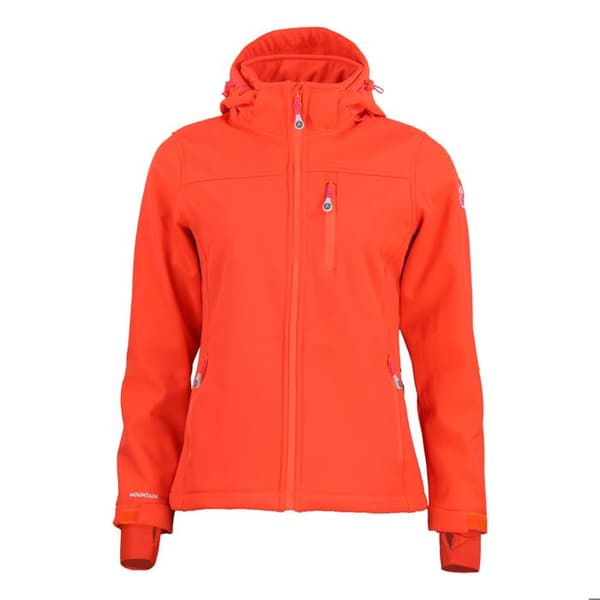 Peak Mountain Aclaude dam softshell jacka med huva