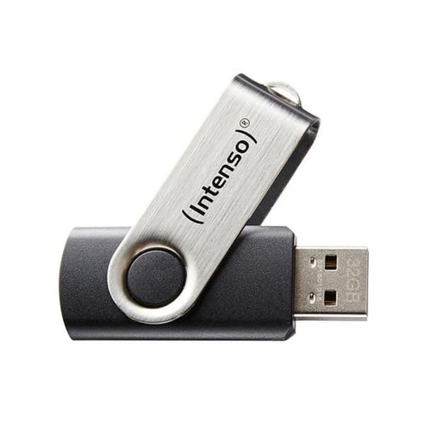 USB-nyckel - INTENSO - BASIC LINE - 32 GB - USB 2.0 - Läshastighet 28 MB/s