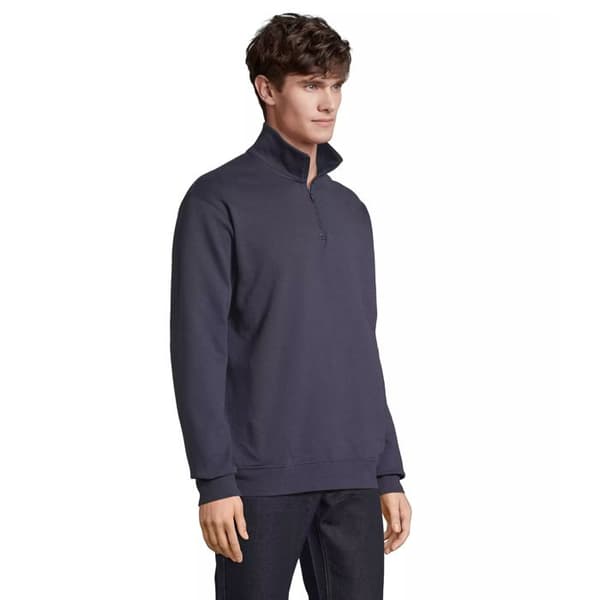 Sweatshirt 1/4 zip hög krage Sol's Conrad