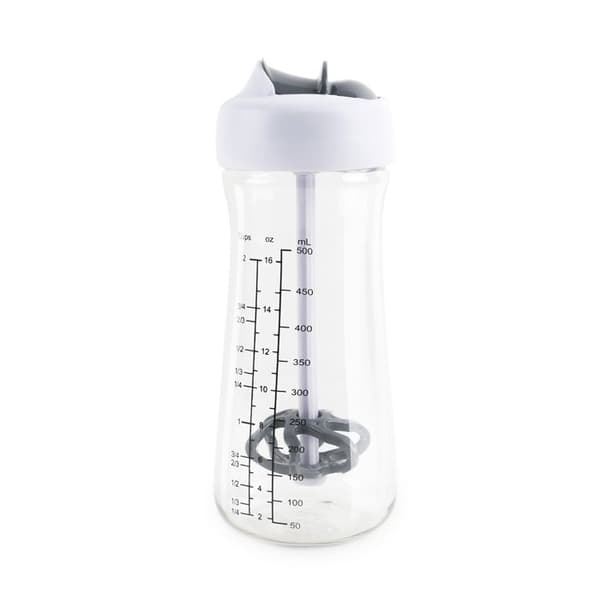Shaker - COOK CONCEPT - 2En1 - Hällpip - Graderad - Transparent och Grå