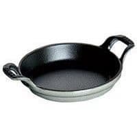 Mini Round Plate - Staub - 1301118 - Grafitgrå - 12 cm - Emaljerad gjutjärn