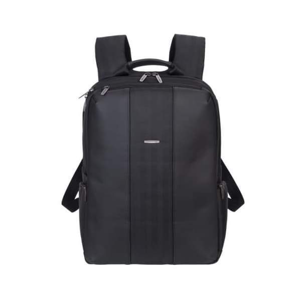 Ryggsäck - RIVACASE 15.6" - Polyester - Syntetiskt läder - Dragkedjefack