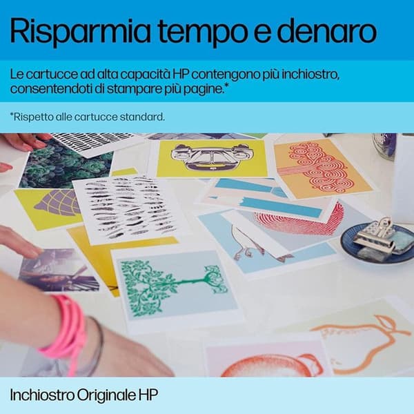 HP 747 bläckpatron - kromatisk grön