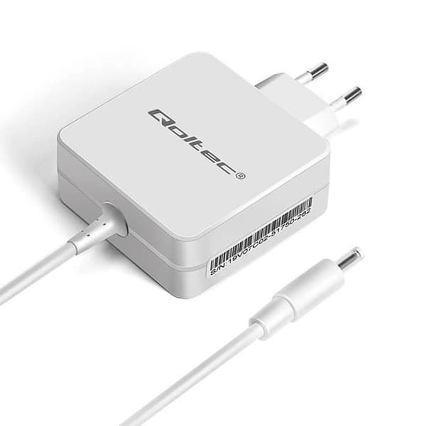 Strömadapter - QOLTEC - 51751 - 65 W - 19 V - Kabel 1,7 m