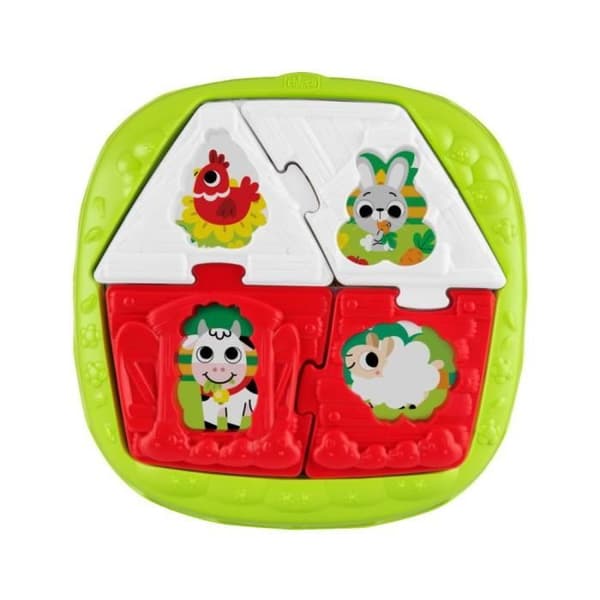 Chicco - Pussel - 2 i 1 hemlagat pussel