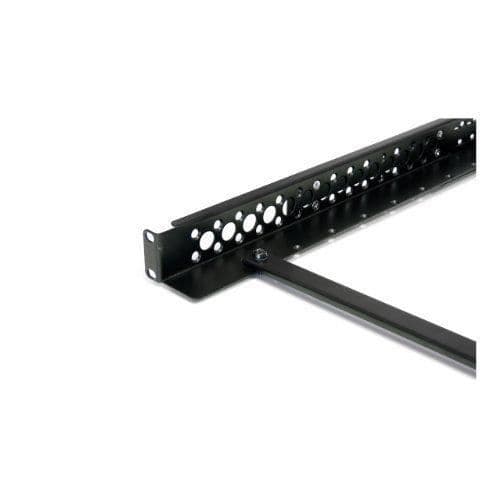 Server Rails - StarTech - UNIRAILS1U - Justerbart djup - 19 tum - Färgen svart