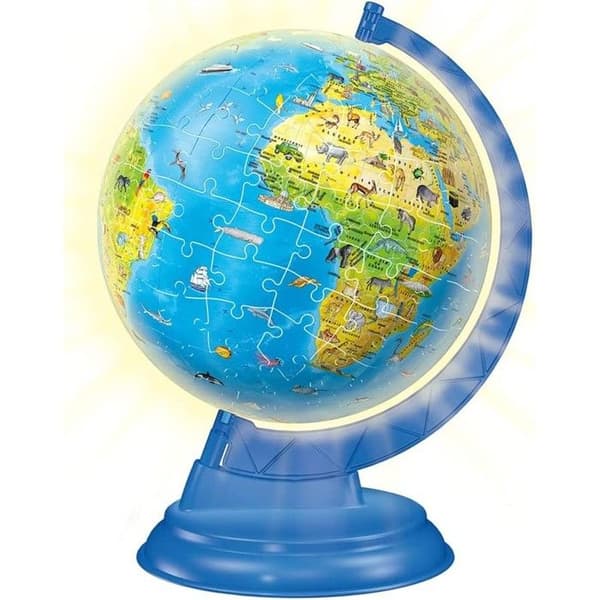Ravensburger - 3D Pussel Luminös Glob Ravensburger