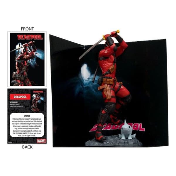 McFarlane Toys - Marvel Collection - Statuett 1/10 Deadpool (Deadpool N°1) 18 cm