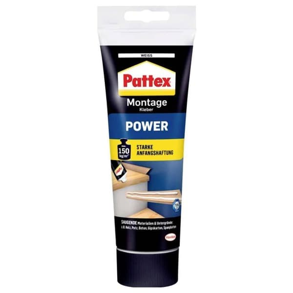 Lim - Pattex - Power - 250g - Vit - Universal inomhus/utomhus