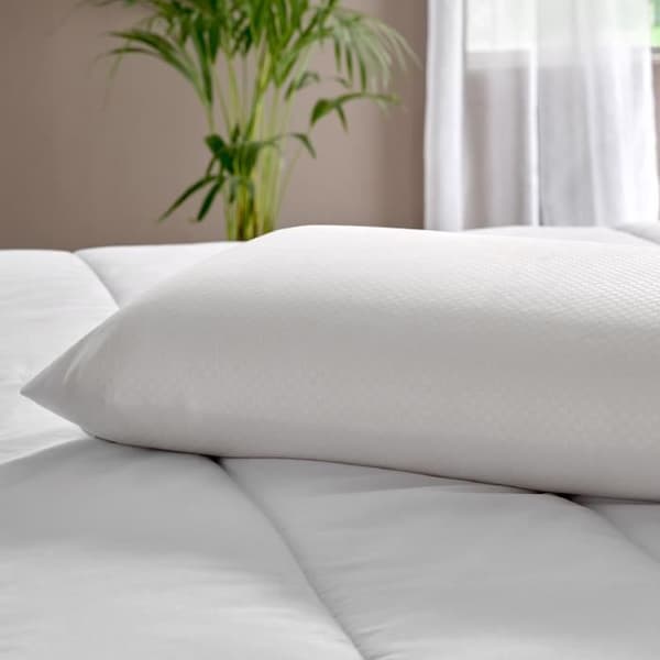 Memory foam kudde - Pikolin Home - 70x35cm - Medium fasthet - Dubbel överdrag - Andas