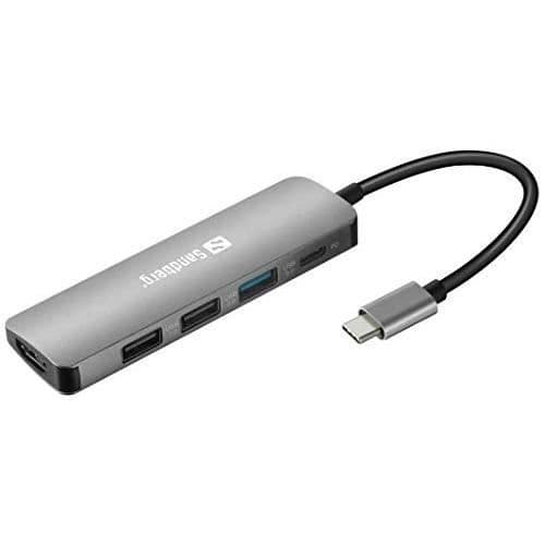 Dock USB-C - SANDBERG - 136-32 - HDMI - 3xUSB - PD 100W