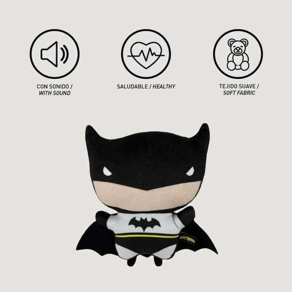 Hundleksak - Cerdá - Batman - Ljudande mjukisdjur - 100% polyester - Svart