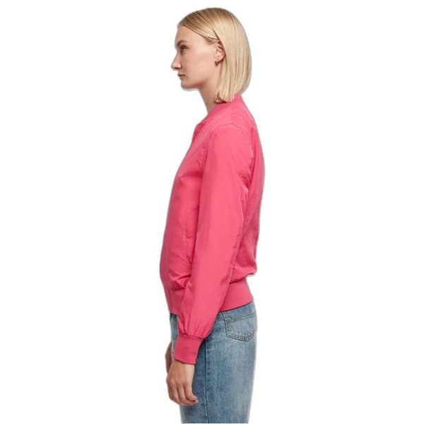 Urban Classics Lätt damjacka - rosa - M