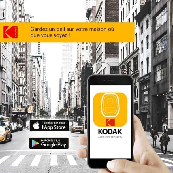 Trådlös autonom Full HD-kamera KODAK W101