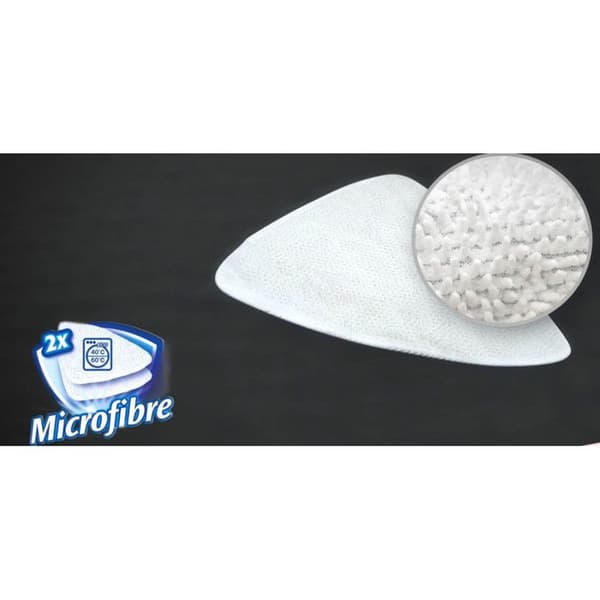 Vileda 146592 100°C Het Spray Mop och Dampmoppar 2-pack Dammsugande duk 1 st