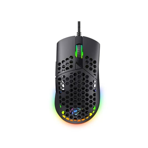 Trådbaserad spelsmus - havit - MS1036 - RGB - 7200 DPI - 7 programmerbara knappar