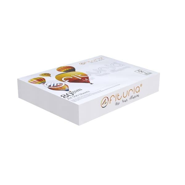 Skrivarpapper - bunt - rulle Ofituria - HYBRITE 80G