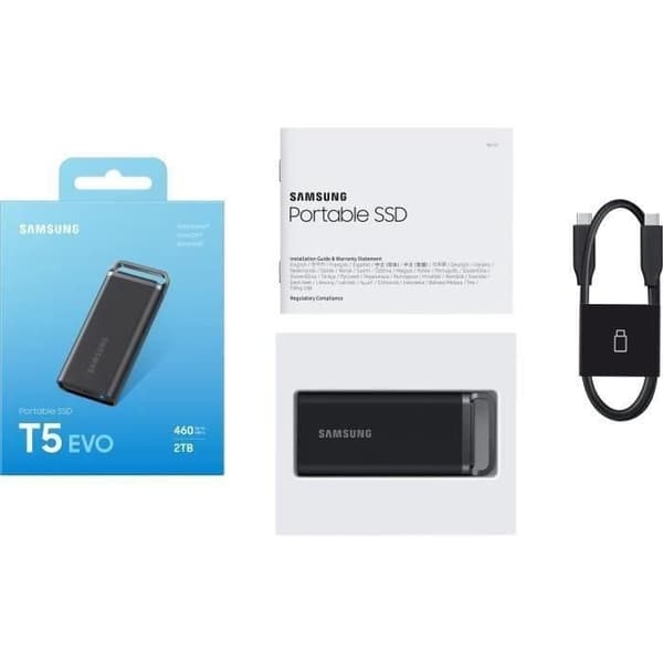 SAMSUNG Extern SSD T5 Evo 2 TB MU-PH2T0S/EU