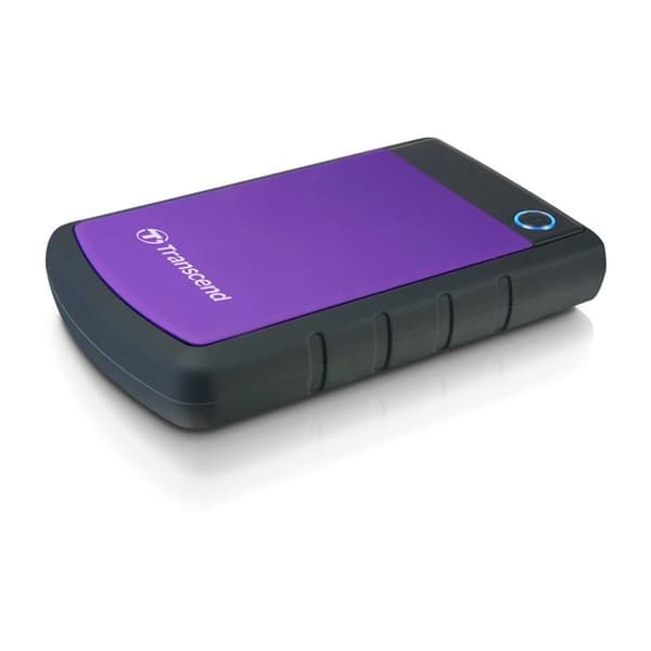 TRANSCEND HDD StoreJet 2,5" H3P extern hårddisk - 4 TB - USB 3.0 - Lila