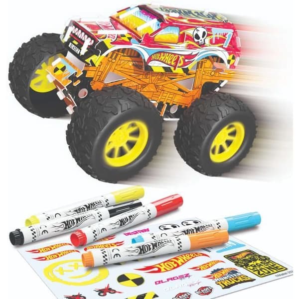 Bladez Monster Trucks Maker Kitz med markörer
