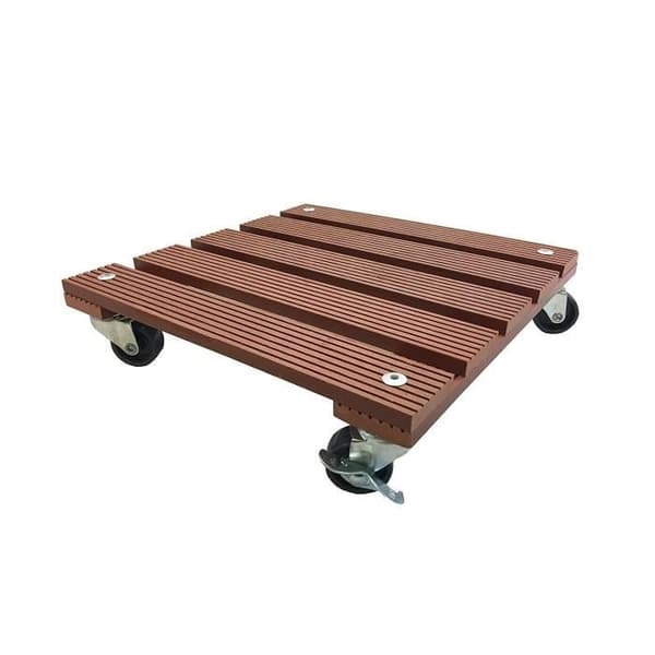SOTTOVASO CON RUOTE E FRENI MULTI ROLLER WPC 29X29