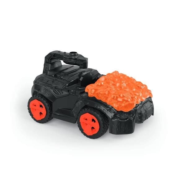 Bilset med fantastisk figur - SCHLEICH - ELDRADOR CREATURES - Lava Crashmobile - Inkluderar mini skapelse