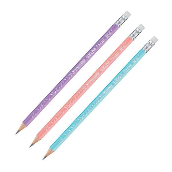 Kritpapper Grafit - Maped - HB - Gummihuvud - Triangulär - Pastell x3