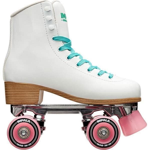 Roller Quad - IMPALA - Vit - Mixte - 58mm - Abec 7 - PVC