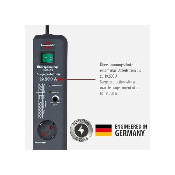 Brennenstuhl Secure-Tec 19.500A - Parasurtenseuâ € ¦