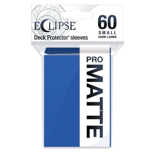 Ultra Pro - Eclipse Matte 60-pack kortskydd små format Blå Stilla havet (62 x 89 mm)