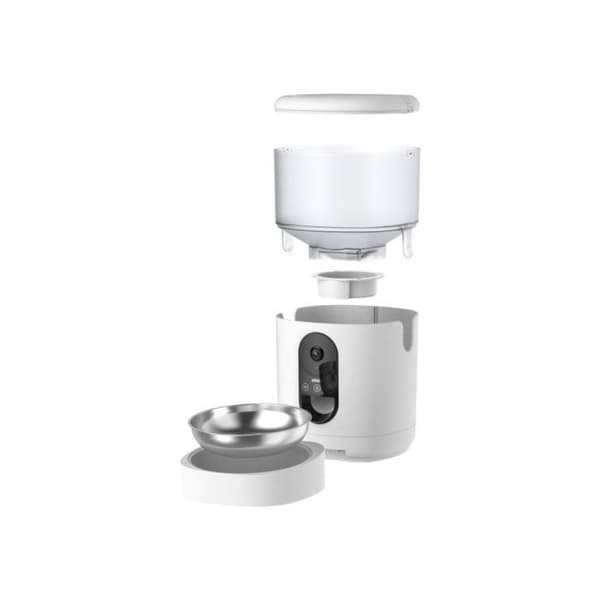 Uppkopplad fodermaskin + kamera Vit