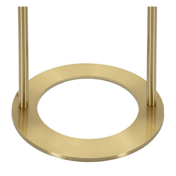 Design Båglampa "Luci" 168cm Vit & Guld
