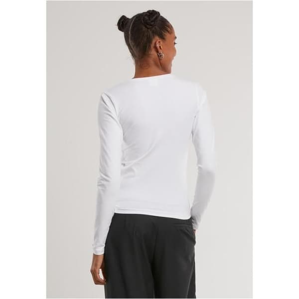 T-shirt med långa ärmar dam Urban Classics Basic Super Slim