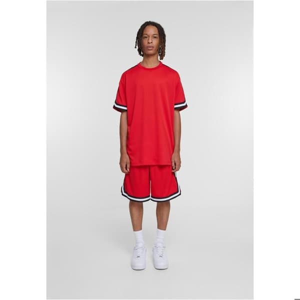 Urban Classics randiga stickade shorts