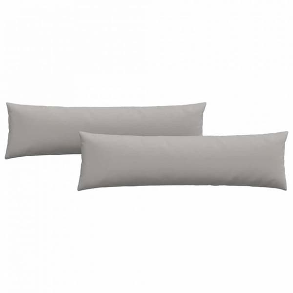 Soffkudde - VIDAXL - 145 x 40 cm - Grå moln - Set om 2 - Rektangulär