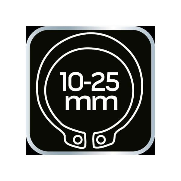Circlips tång - NEO TOOLS - SEGERA - 150 mm - Extern - Höger