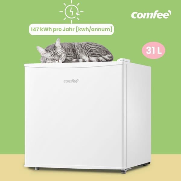 Mini Fryser COMFEE RCU40WH2(E) - 31L - Klass E - 47,2 x 45 x 49,2 cm - Vit