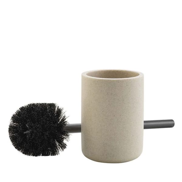 Toalettborste Design "Granite" 40cm Sable