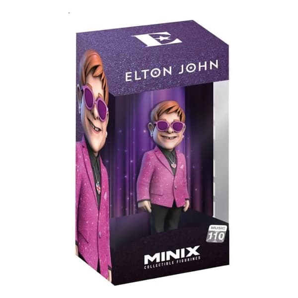 Elton John figurine Minix 12 cm