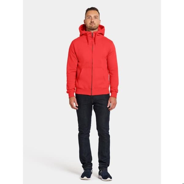 Huvtröja med full zip Didriksons Ven